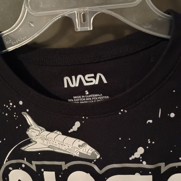 NASA Black Graphic Women's Top - Picture 3 of 5